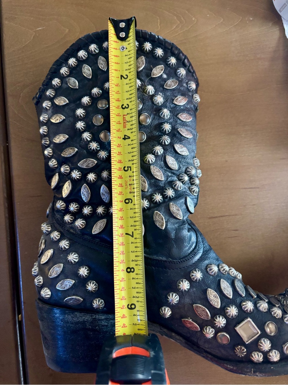 Old Gringo “Tino Tino” Black Studded Western Boots - Picture 10 of 10
